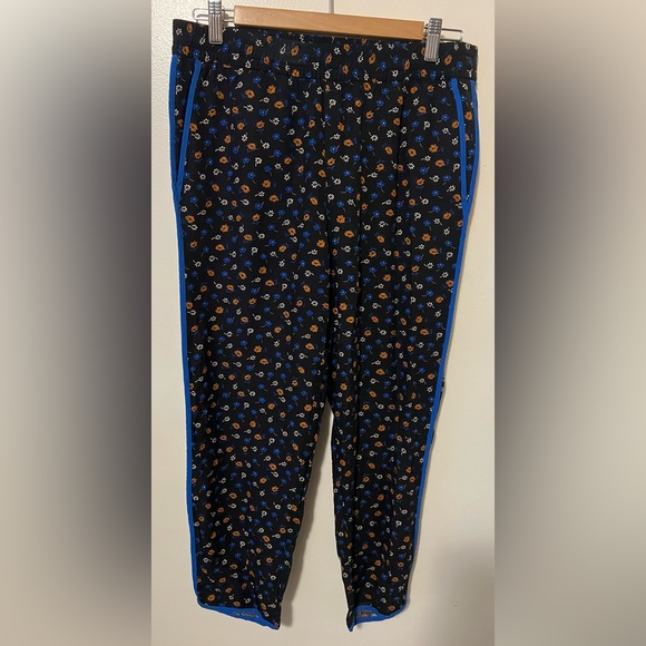 MADEWELL TRACK TROUSERS IN PRAIRIE POSIES SIZE S - Picture 1 of 5